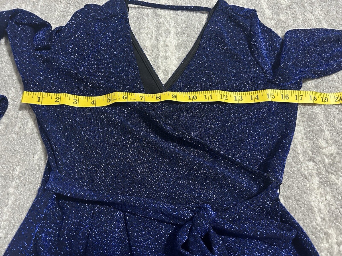 topshop blue glitter dress Glitter Ball Gown with Tail Royal Blue Tip Top 5804 2 / Royal Blue main image 0