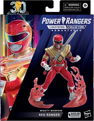 Power Rangers Lightning Collection Remastered Red Ranger - Hasbro