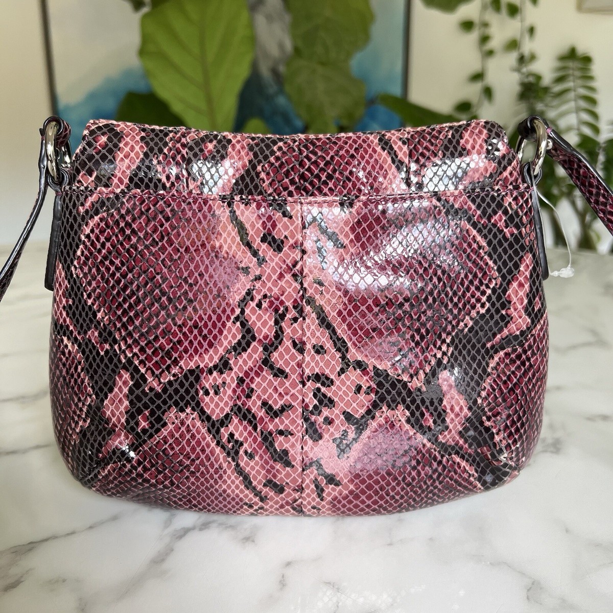 NWOT Coach Python Embossed Soho Snakeskin Leather Crossbody