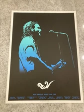 Eddie Vedder Poster - 2008 East Coast by Brad Klausen