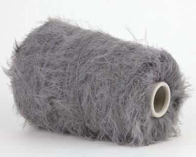 E. MIROGLIO 49,50 €/kg *Konengarn Langhaar Fransengarn * Fancy Yarn * Ardesia * Nm 3,5 *