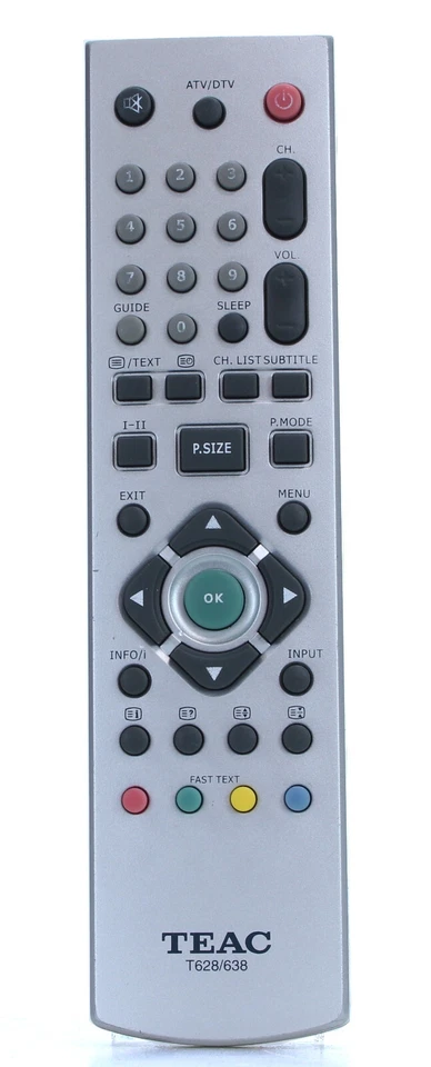TEAC T628/638 Télécommande d'origine (Réf#B-368) - Photo 1/1