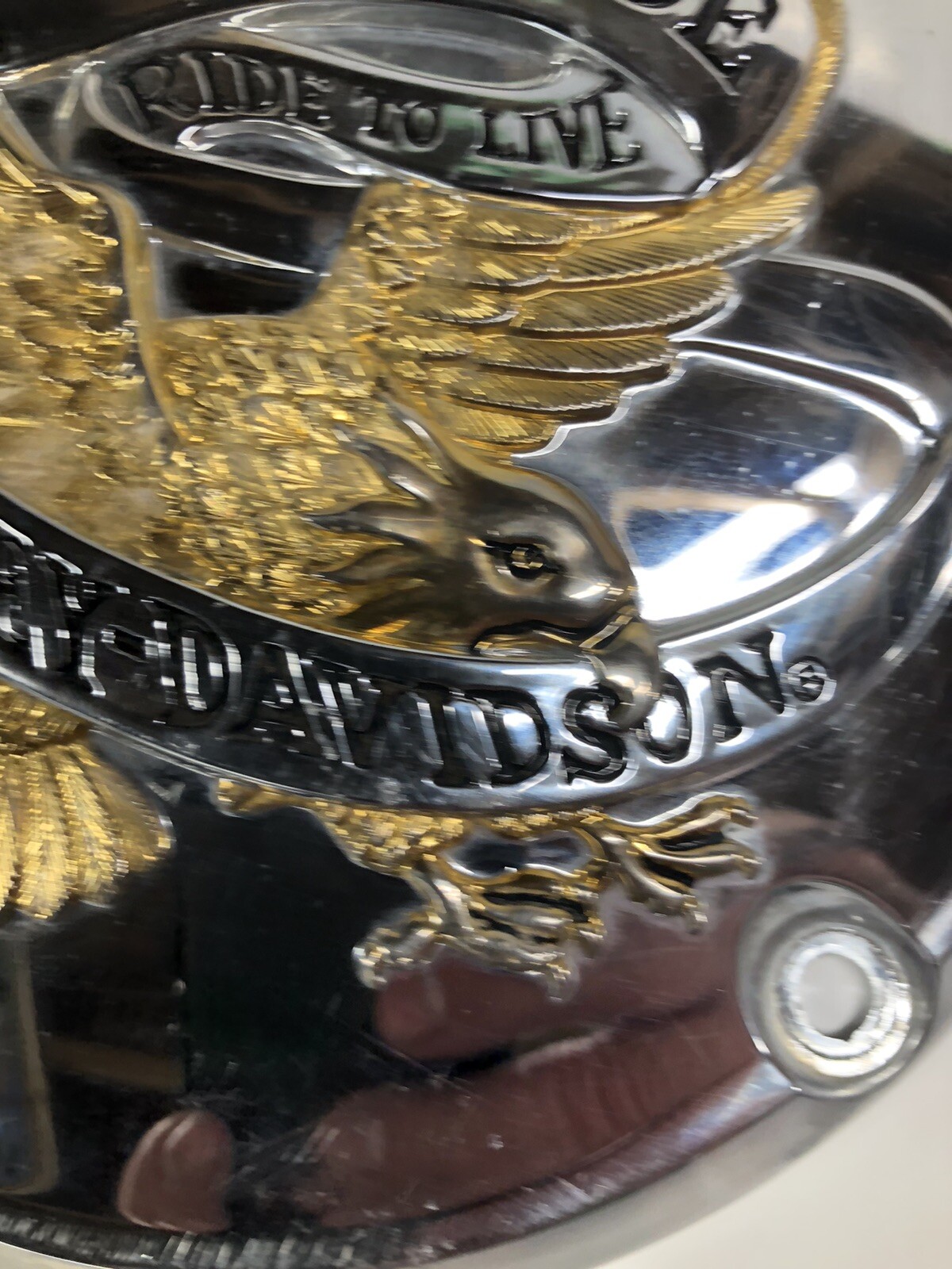 Harley Davidson clutch cover replaces OEM 6066899 LIVE TO RIDE RIDE TO LIVE eBay