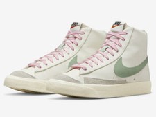 Nike Blazer Mid '77 PRM Sail Enamel Green Coconut Milk DO9787-100 Mens Sizes New