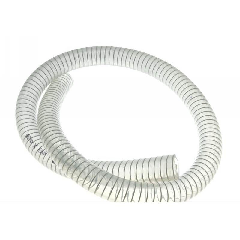Hose Radiator Motoforce 1 M Transparent With Spiral Steel 19 X 