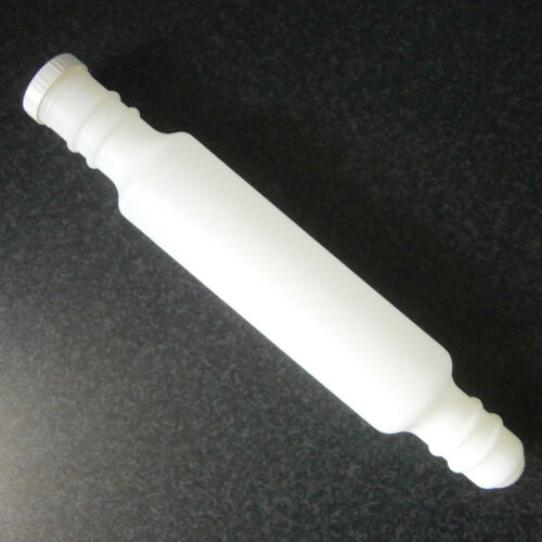 VINTAGE TUPPERWARE WHITE PLASTIC WATER FILLABLE PASTRY ROLLING PIN - Picture 1 of 1