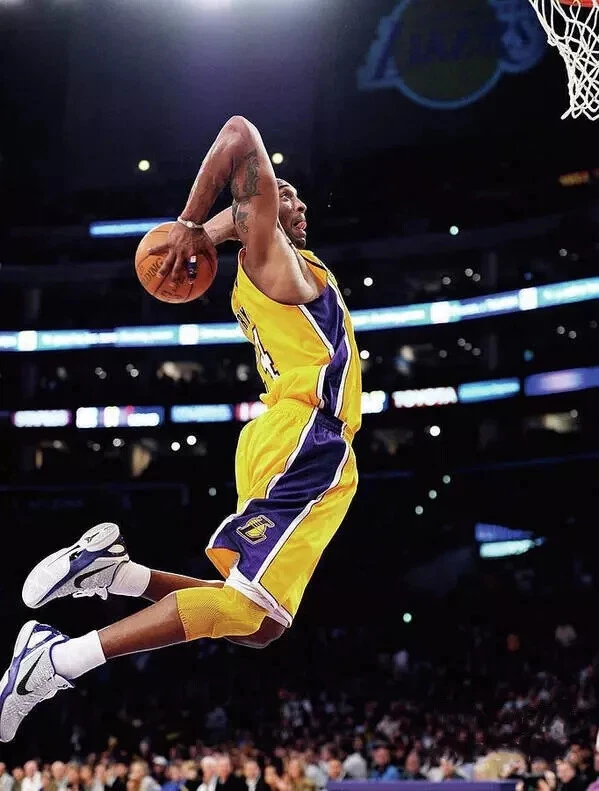 Kobe Bryant Poster, Slam Dunk, Basketball Legends Wall Art,2