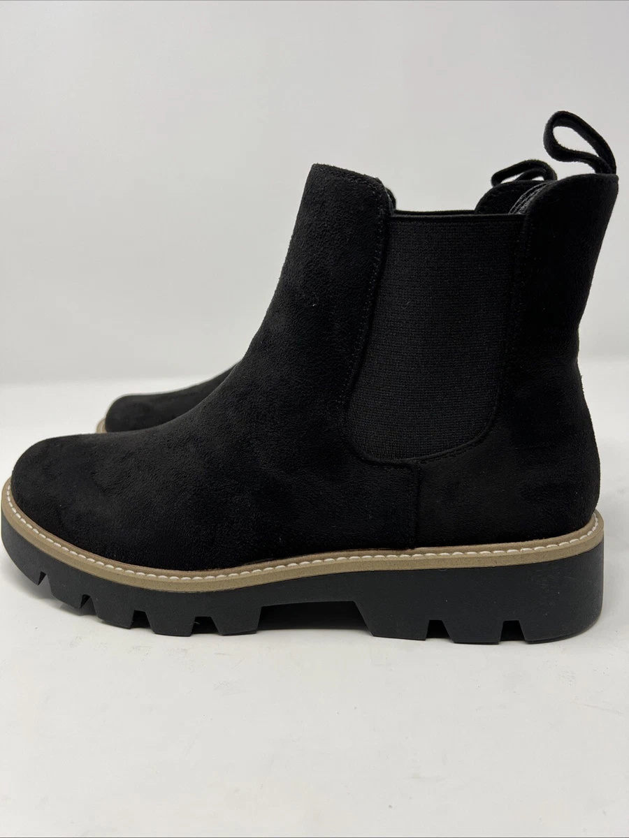 Chinese Laury  L.A Women’s Boots, Leather Suede, With Platform. Size USA 9.5.