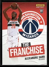 2024-25 Panini Instant NBA Alexandre Sarr THE FRANCHISE 1/234 SP Wizards #26 RC