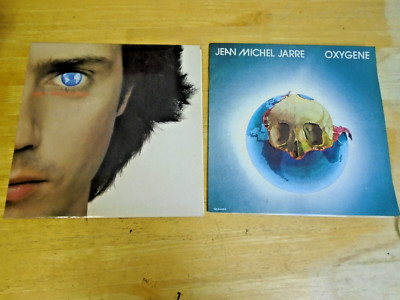 Jean-Michel Jarre - Magnetic Fields & Oxygene - 2x Vinyl LP Records - VGC