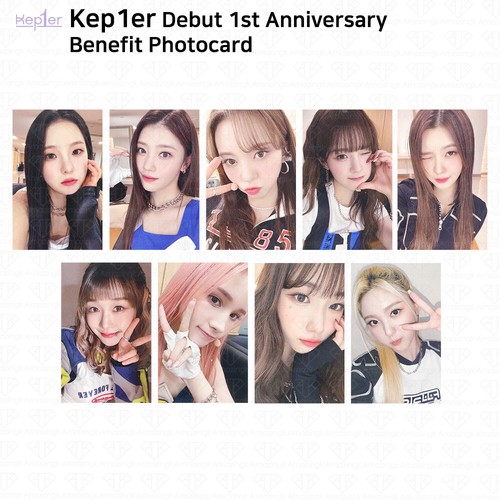 Kep1er Debut 1st Anniversary Soundwave Cafe Pop Up Store Benefit Photocard KPOP - 第 1/29 張圖片