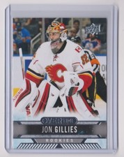 17-18 2017-18 Upper Deck Overtime #49 Jon Gillies Rookie Calgary Flames