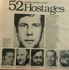 Vintage LIFE Magazine ARTICLE 52 HOSTAGES A Gallery to Remember February 1981