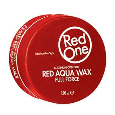 RedOne Gel Aqua Hair Wax Full Force Red Rot 150ml  Haarwachs Haarwax Haargel
