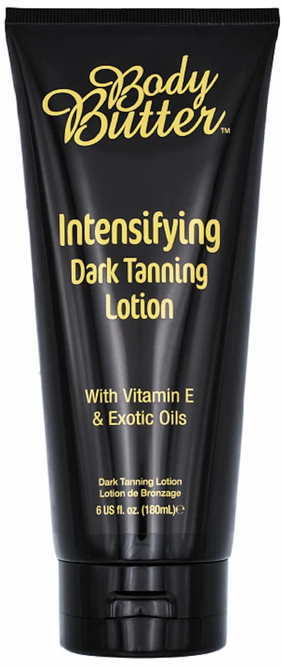 Body Butter INTENSIFYING DARK TANNING LOTION With Vitamin E & Exotic Oils