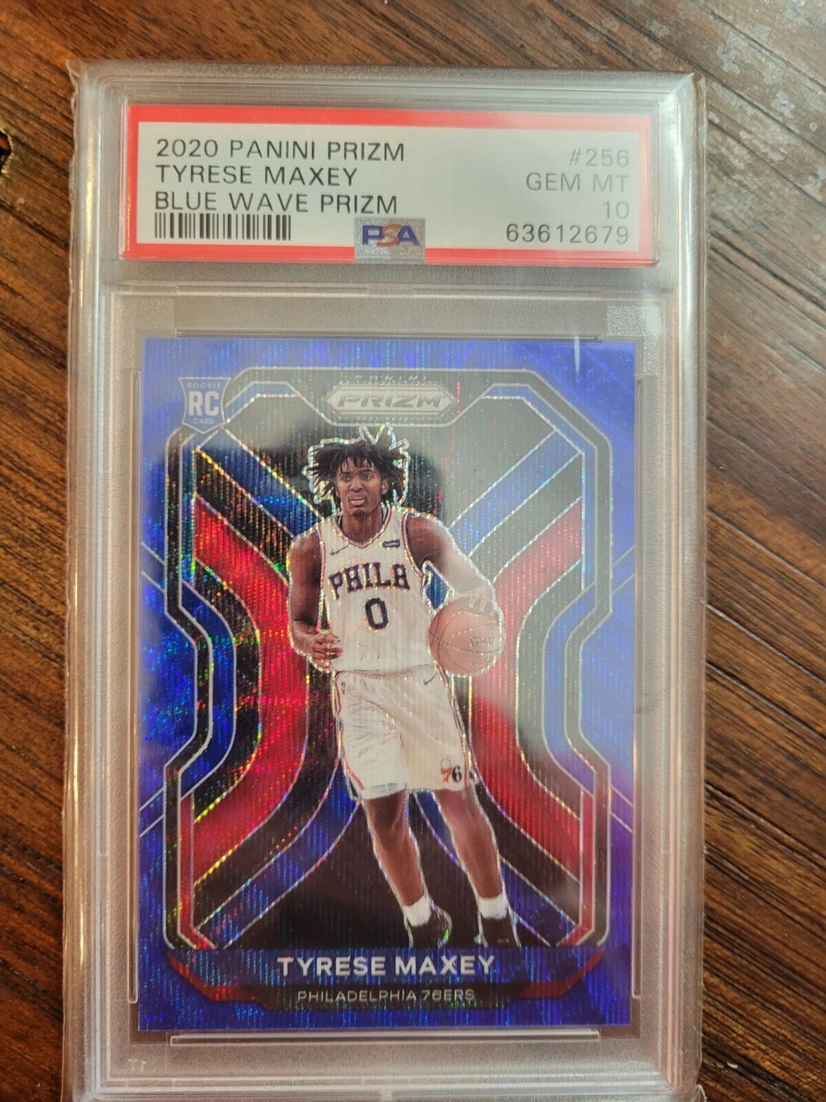 2020-21 Panini Hoops Tyrese Maxey Rookie #207 Philadelphia 76ers