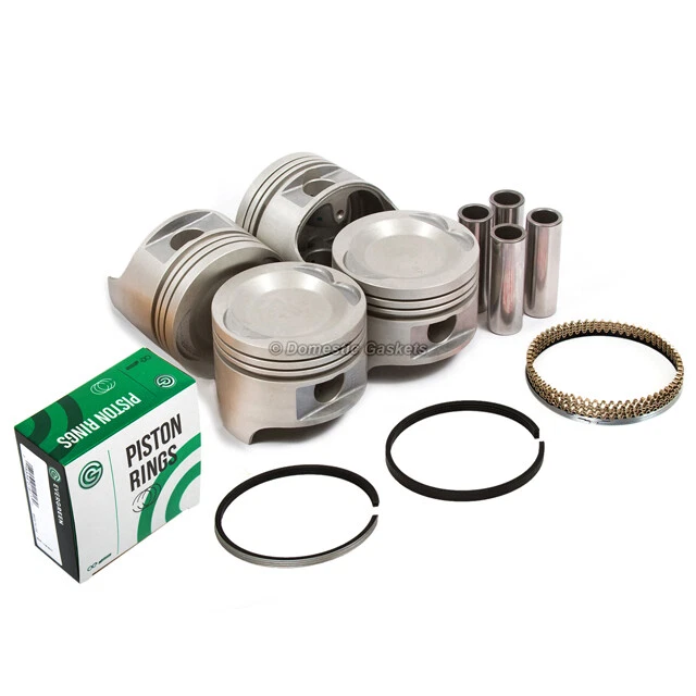 Pistões e anéis compatíveis com Mazda B2200 F2 2.2L SOHCs - Imagem 2 de 4