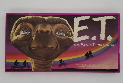 Vintage 1982 Parker Brothers E.T. The Extra-Terrestrial Board Game Complete!