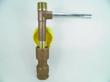 3/4" COMMERCIAL QUALITY BRASS QUICK COUPLER VALVE AND MATCHING KEY... EZ WATER!