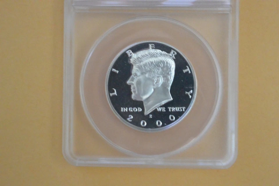 2000-S Silver Kennedy Half Dollar 50c ANACS PR70 DCAM - Image 4 of 4