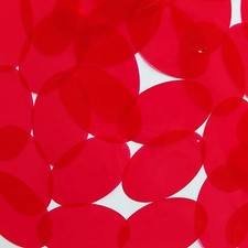 Sequin 2.00" x .1.25" Shape Oval Vinyl Go Go Trans Raspberry. Made in USA