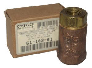 valve check cone ball conbraco brass
