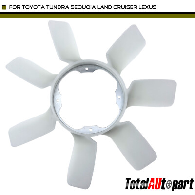 Engine Radiator Fan Blade For Lexus LX570, Toyota Land Cruiser/Sequoia (2007-2019) - 7 Blade