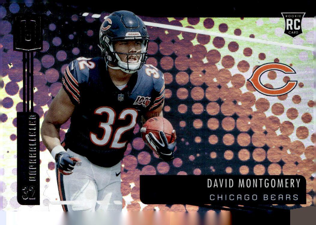 2019 Panini Unparalleled #255 David Montgomery