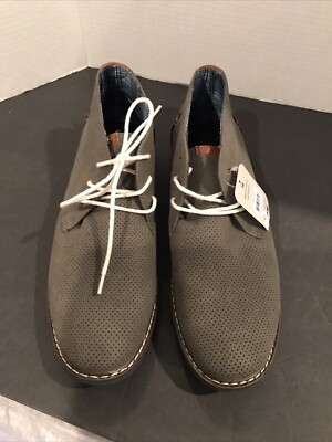 Mens New Gray Shoes George Size 10. Memory Foam Lightweight. | eBay