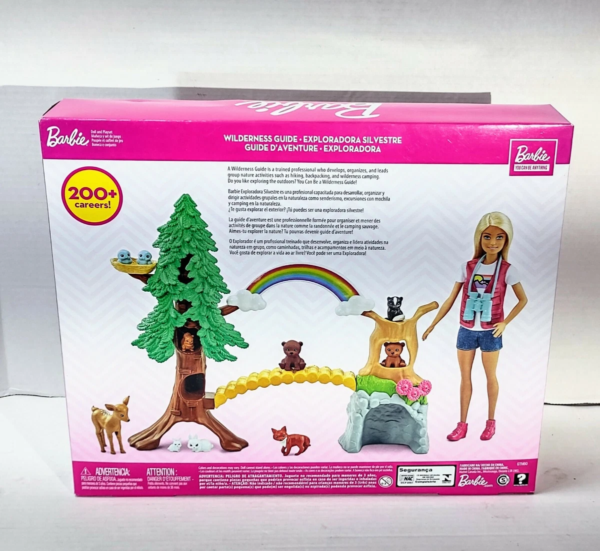 Barbie wilderness guide doll and playset sale