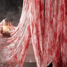 197" x 85" Halloween Creepy Cloth - Halloween Spooky Fabric Cloth - Scary Gau...