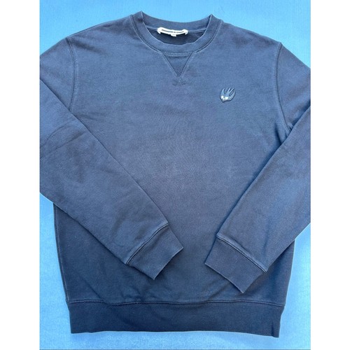 McQ, McQ Alexander McQueen Men Swallow Patched Crewneck Sweatshirt Black Size S