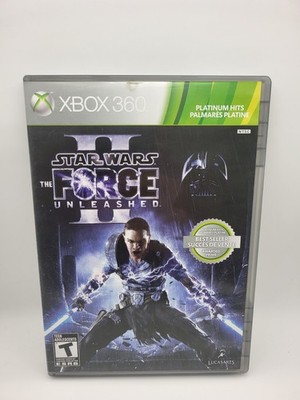 Star Wars Force Unleashed 2 (Microsoft, Xbox 360) CIB Platinum Hits 