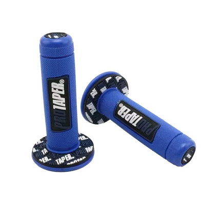 Pro Taper Dual Density Griffe - Mx Pit Bike Lenker Motocross Enduro (blau)