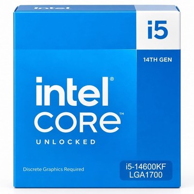 Intel Core i5 14600KF LGA 1700 Raptor Lake Refresh 14 Kerne 20 Threads 5,3GHz