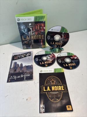 L.A. Noire (Microsoft Xbox 360, 2011) Complete CIB