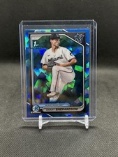 2024 BOWMAN CHROME SAPPHIRE DRAFT 1st MIAMI MARLINS GRANT SHEPARDSON BDC-130