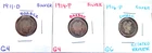 1911 D GOOD / 1914 P GOOD / 1916 P GOOD SILVER BARBER DIMES