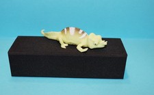Cham&auml;leon gr&uuml;n  Planet Wow De Agostini Chameleons & Co weiches Gummitier