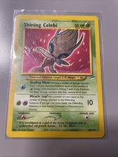 Pokémon Neo Destiny Shining Celebi Card 106/105 Holo Secret Rare on eBay