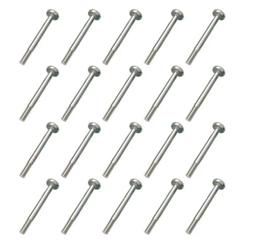 4PCS Computer Case Fan Long Screw Radiator PC Fan Screws Computer Cooling