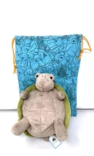 Jellycat Timmy Turtle Stuffed Animal: 11" Ultra-Soft Plush, Perfect Kids' Gift!