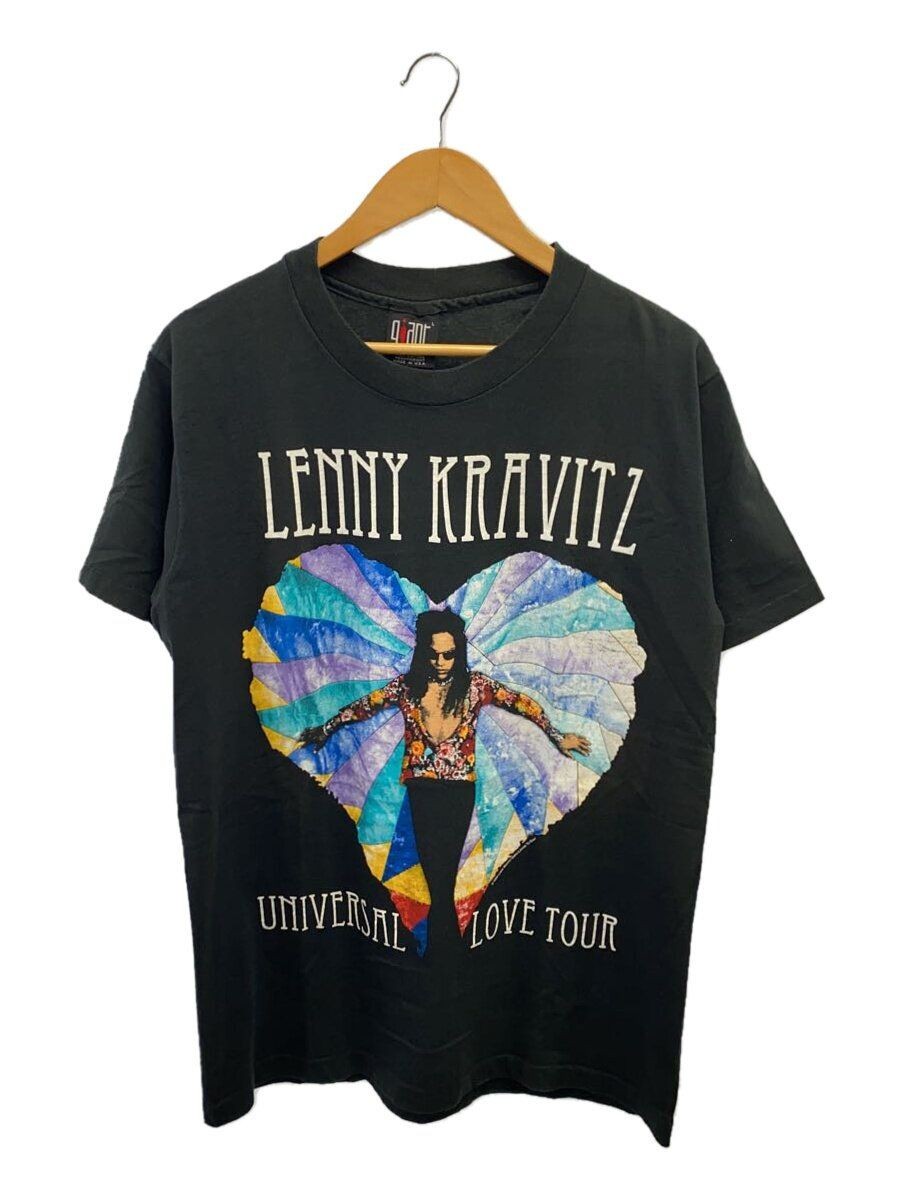 ALTRA T shirt altre marche anni 90 Lenny Cravitz gigante L cotone stampa nera usata