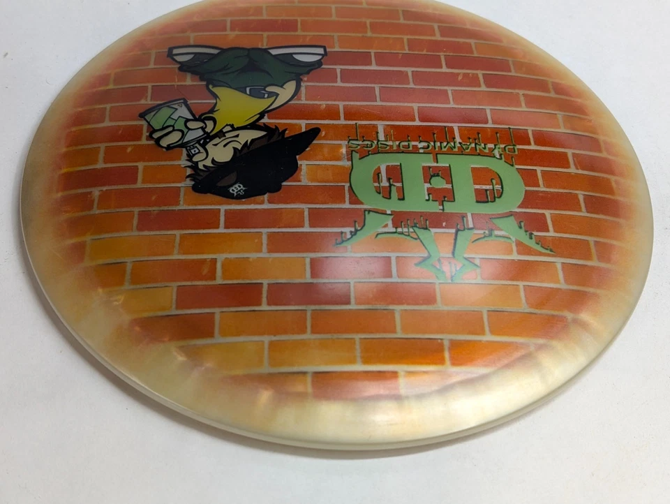 Dynamic Discs Trespass 174g DyeMax Old Run Distance Driver Graffiti - Image 4 of 4