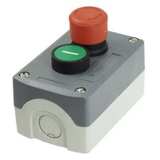 Push-button Switch Control Box Waterproof dustproof Emergency Stop Start Stop
