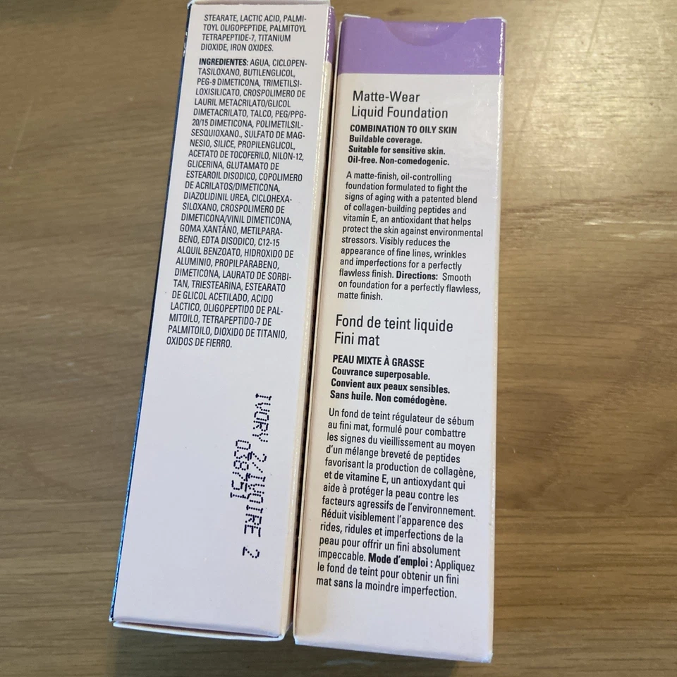 LOT OF 2 🌸 Mary Kay Timewise Ivory 2 Matte-Wear Liquid Foundation 1 Oz - Image 4 of 4