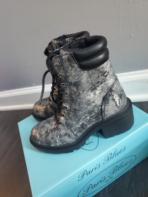 Paris Blues Shoes boots Kids size 13