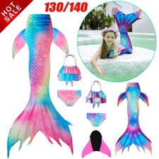 Profi Kinder flosse Meerjungfrauen Kind Bikini Mermaid Meerjungfrau Monoflosse~