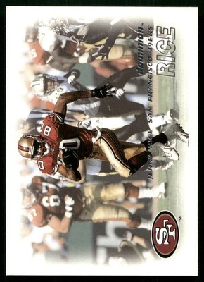 Jerry Rice - 2000 Fleer Skybox Dominion Football - San Francisco 49ers #39