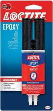 Loctite Epoxy Quick Set Adhesive Two Part 5 Minute High Strength Bond 24 Hour...